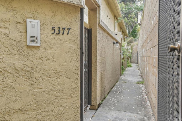 5377 Lake Murray Blvd, La Mesa, CA 91942 - exterior view of stucco siding