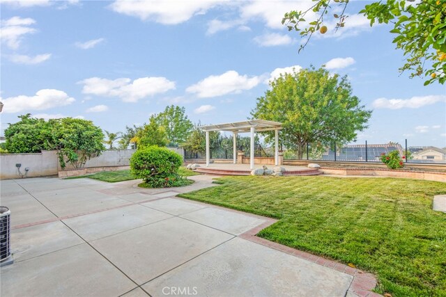 18559 Stonegate Ln, Rowland Heights, CA 91748 - view of yard featuring a pergola and a patio