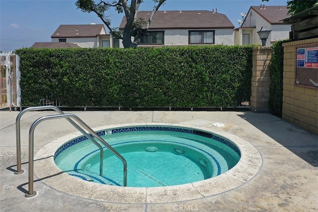 821 S Cerritos Ave Unit 17, Azusa, CA 91702 - view of pool with a hot tub