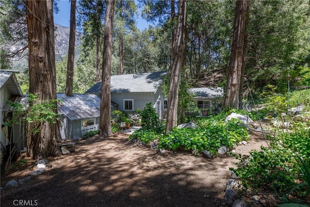 9091 Mountain View Dr, Forest Falls, CA 92339 - view of front of house