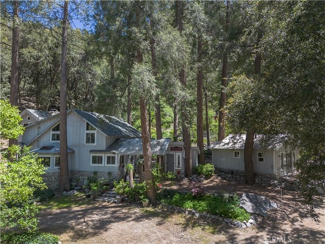 9091 Mountain View Dr, Forest Falls, CA 92339 - view of front of property