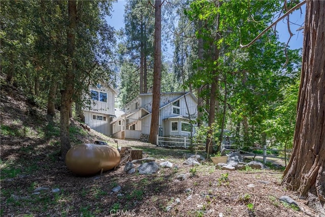 9091 Mountain View Dr, Forest Falls, CA 92339 - view of yard