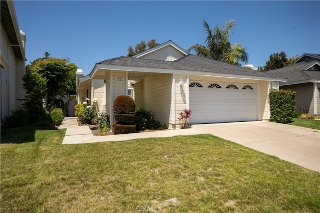 11 Jasmine Creek Ln, Laguna Hills, CA 92653 - single story home featuring a garage, driveway, and a front lawn