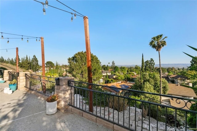 18534 Dylan St, Porter Ranch, CA 91326 - view of patio featuring a balcony