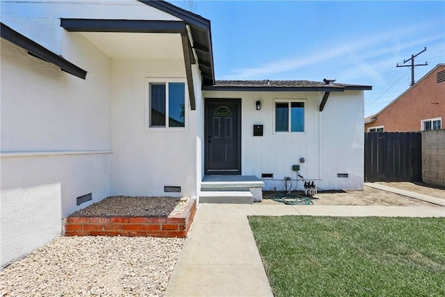 12632 Halcourt Ave, Norwalk, CA 90650 - doorway to property with crawl space