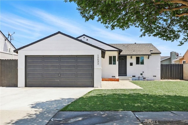 12632 Halcourt Ave, Norwalk, CA 90650 - single story home featuring crawl space, driveway, and an attached garage