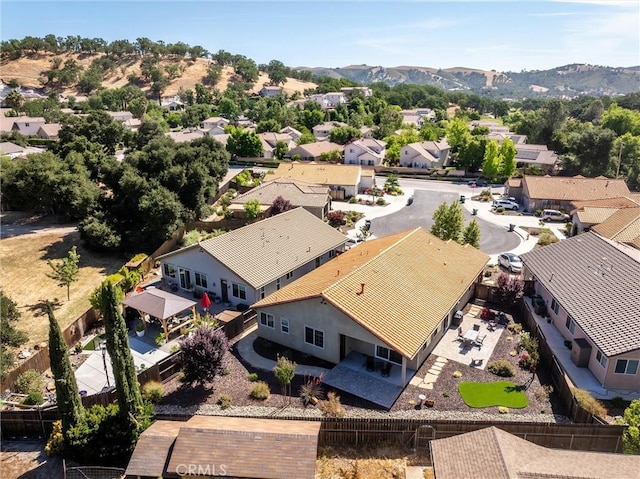 8640 Erika Ct, Atascadero, CA 93422 - aerial view of residential area with a mountainous background