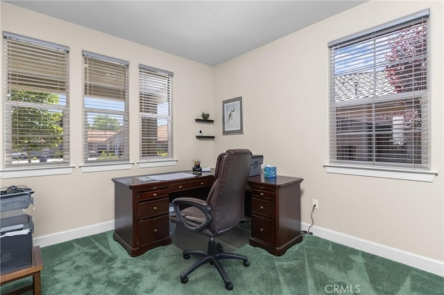 8640 Erika Ct, Atascadero, CA 93422 - carpeted office space featuring baseboards