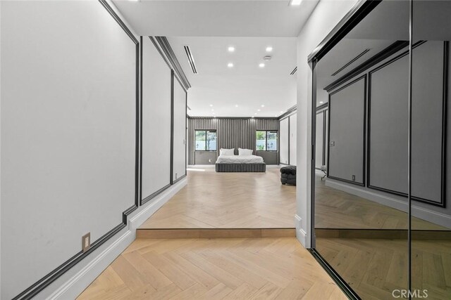 2223 Flintridge Dr, Glendale, CA 91206 - hall with recessed lighting