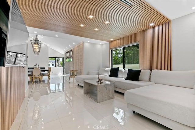 2223 Flintridge Dr, Glendale, CA 91206 - lobby featuring recessed lighting and lofted ceiling