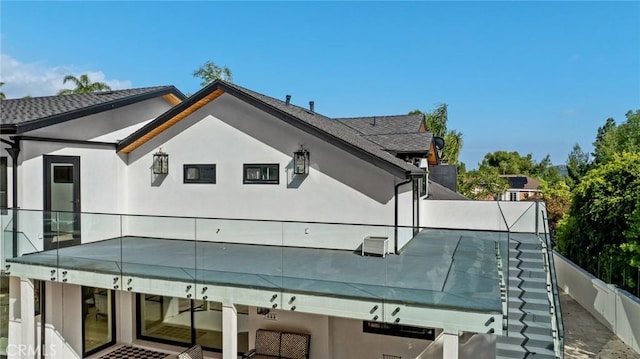 2223 Flintridge Dr, Glendale, CA 91206 - view of side of property featuring stucco siding