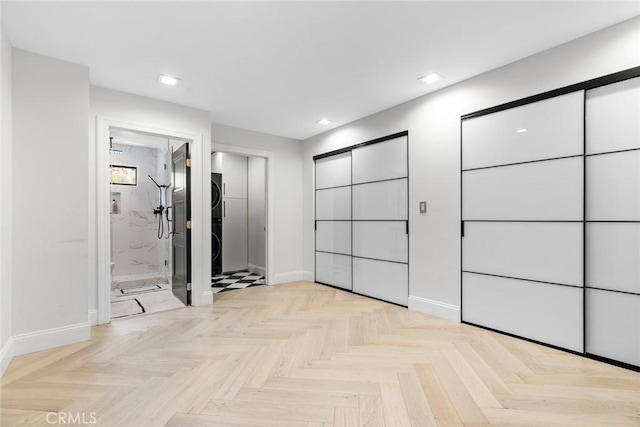 2223 Flintridge Dr, Glendale, CA 91206 - unfurnished bedroom with baseboards, recessed lighting, and ensuite bath