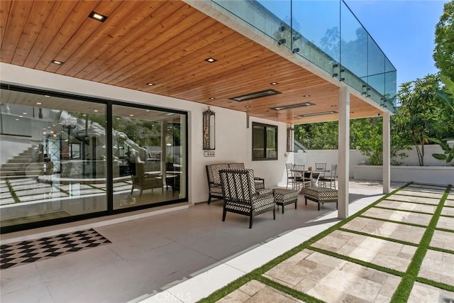 2223 Flintridge Dr, Glendale, CA 91206 - view of patio