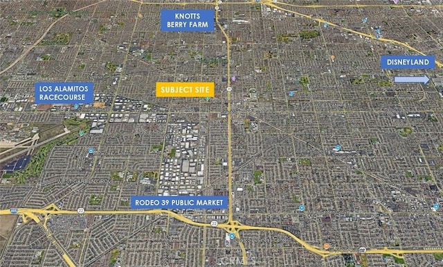 7232 W Cerritos Ave, Stanton, CA 90680 - aerial map of property and surrounding area