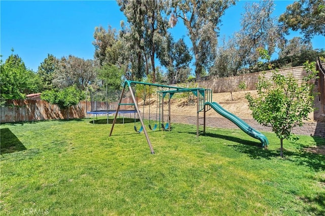 27747 Wakefield Rd, Castaic, CA 91384 - view of play area with a trampoline