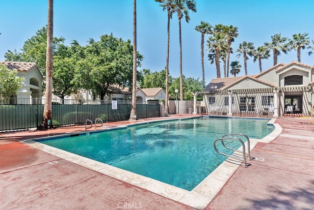 37940 42nd St E Unit 125, Palmdale, CA 93552 - community pool featuring a patio