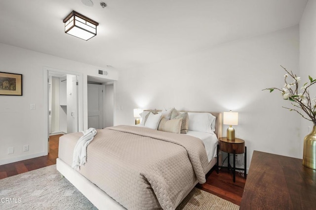 1000 E California Blvd Unit 108, Pasadena, CA 91106 - bedroom with wood finished floors