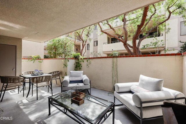 1000 E California Blvd Unit 108, Pasadena, CA 91106 - view of patio / terrace featuring outdoor dining area