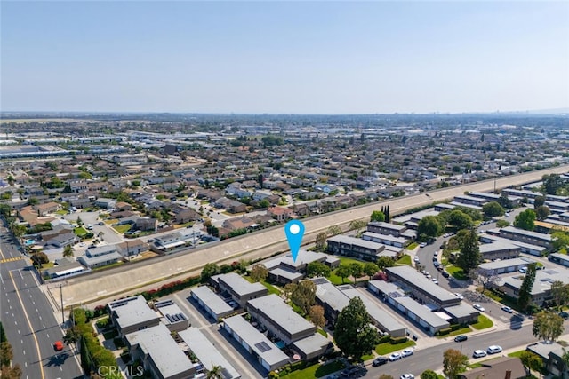 4418 Larwin Ave, Cypress, CA 90630 - aerial view of property and surrounding area featuring nearby suburban area