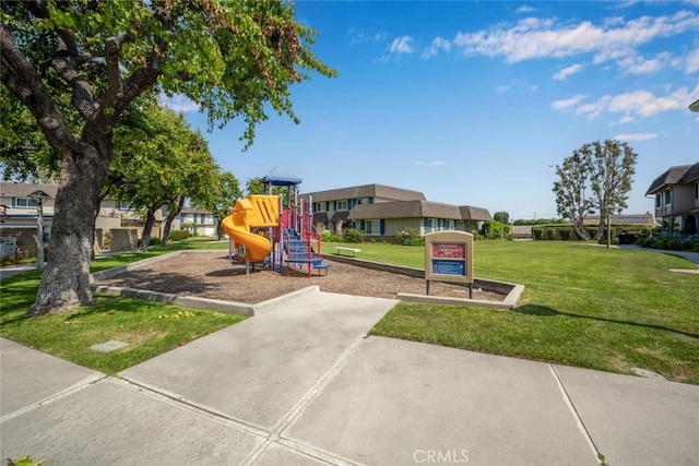 4418 Larwin Ave, Cypress, CA 90630 - community jungle gym with a yard and a residential view