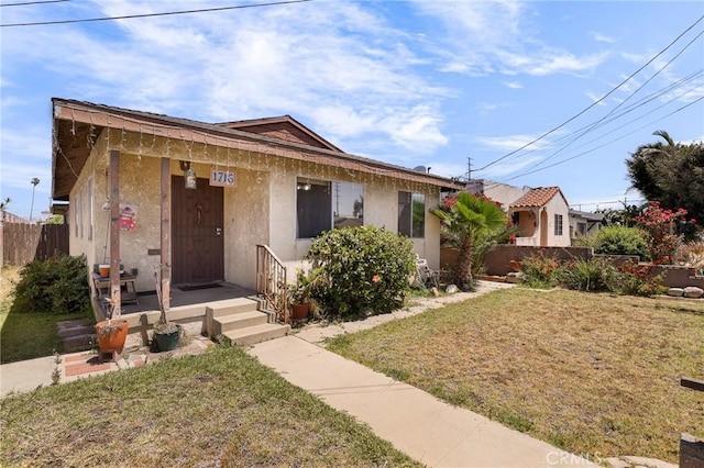 1716 N Fries Ave, Wilmington, CA 90744 - view of front of property with stucco siding