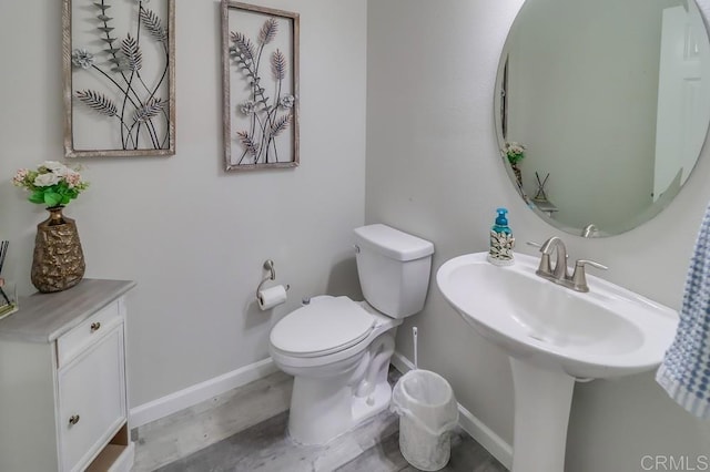 13217 Midnight Star Way, Lakeside, CA 92040 - half bathroom with toilet and baseboards