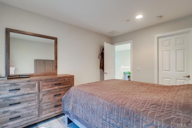 13217 Midnight Star Way, Lakeside, CA 92040 - bedroom with recessed lighting and wood finished floors