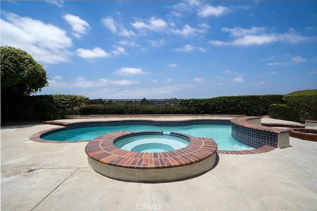26611 Loma Verde, Mission Viejo, CA 92691 - view of pool with a pool with connected hot tub and a patio area