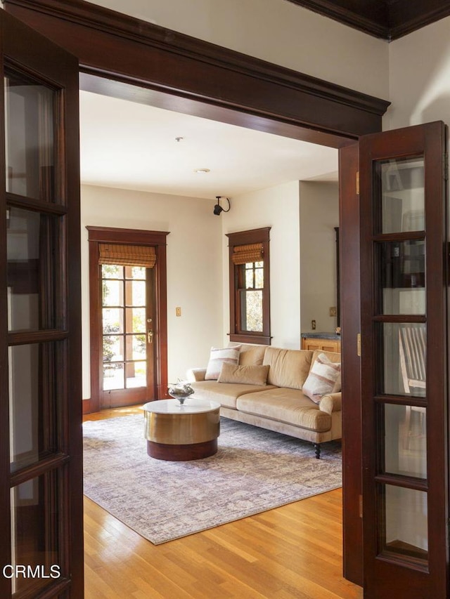 1813 Wayne Ave, South Pasadena, CA 91030 - living area featuring light wood-style floors