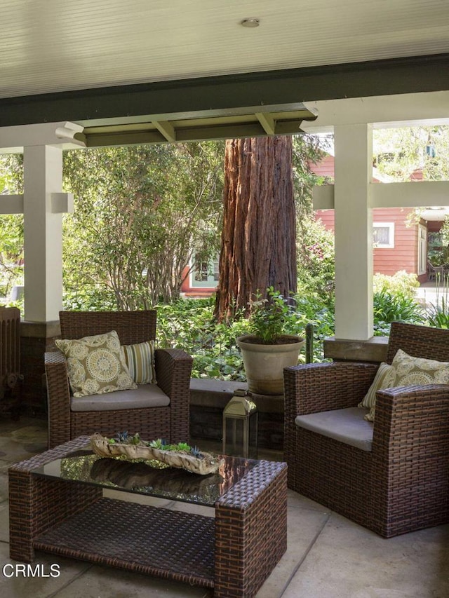 1813 Wayne Ave, South Pasadena, CA 91030 - view of patio / terrace featuring an outdoor living space