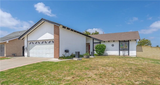 17915 Los Vasos St, Fountain Valley, CA 92708 - view of front facade featuring an attached garage and concrete driveway