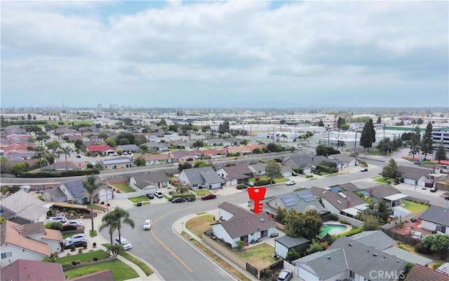 17915 Los Vasos St, Fountain Valley, CA 92708 - aerial perspective of suburban area
