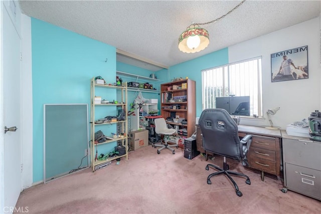 17915 Los Vasos St, Fountain Valley, CA 92708 - carpeted office space featuring a textured ceiling