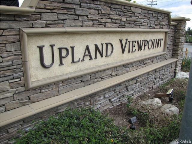 1763 Eastview Ave, Upland, CA 91784 - view of community sign