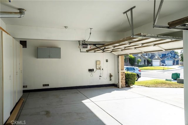 5840 Redhaven St, Eastvale, CA 92880 - garage featuring baseboards