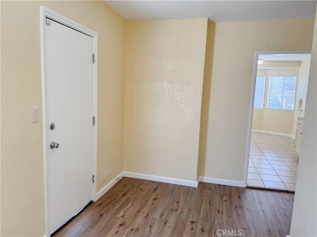812 Wilson Ave, Bakersfield, CA 93308 - unfurnished room featuring baseboards and wood finished floors