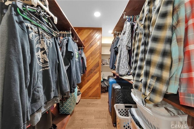 19055 Seaforth St, Hesperia, CA 92345 - walk in closet with wood-type flooring