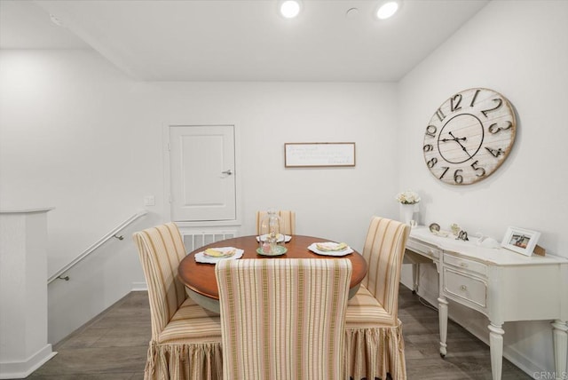 3001 Bravo Loop Unit 1, Chula Vista, CA 91915 - dining area featuring recessed lighting and wood finished floors