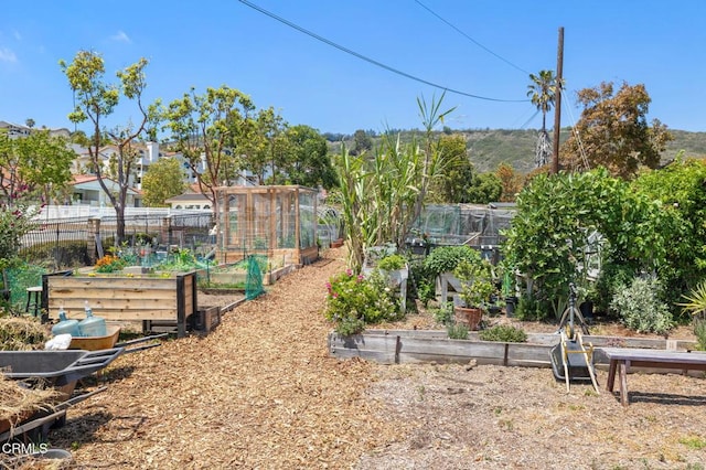 2623 Antonio Dr Unit 104, Camarillo, CA 93010 - view of yard featuring a vegetable garden and an exterior structure