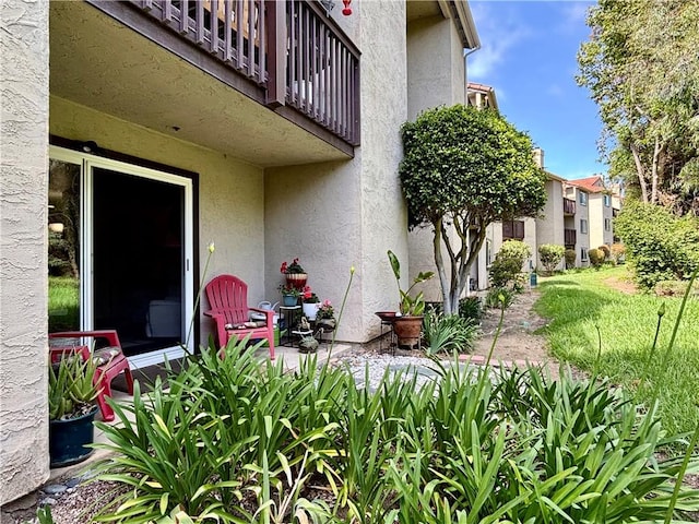 3513 Caminito Sierra Unit 101, Carlsbad, CA 92009 - view of patio with a balcony