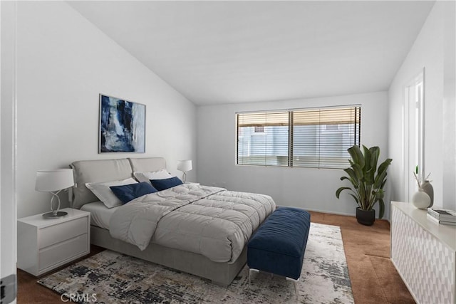 17117 S Vermont Ave Unit 132, Gardena, CA 90247 - carpeted bedroom with lofted ceiling