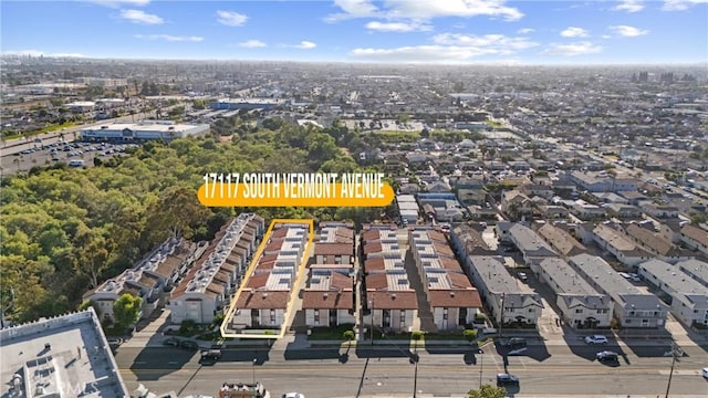 17117 S Vermont Ave Unit 132, Gardena, CA 90247 - aerial view of property and surrounding area