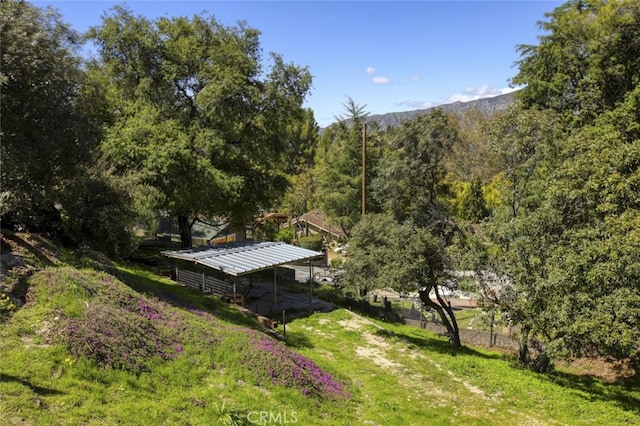 7235 Estepa Dr, Tujunga, CA 91042 - view of community featuring a wooded view