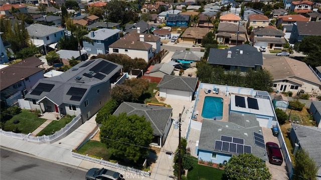 1108 Stanford Ave, Redondo Beach, CA 90278 - aerial view of residential area featuring a pool area