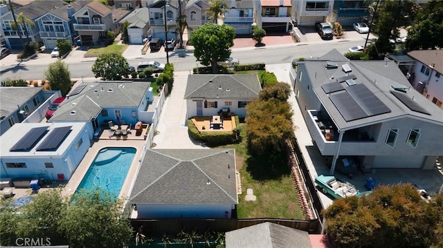1108 Stanford Ave, Redondo Beach, CA 90278 - aerial perspective of suburban area with a pool