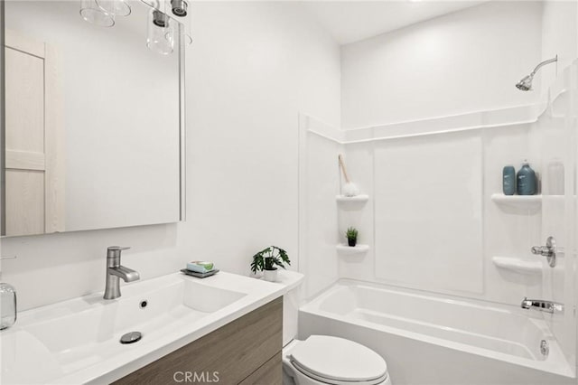 1108 Stanford Ave, Redondo Beach, CA 90278 - full bath with vanity, toilet, and washtub / shower combination