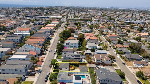 1108 Stanford Ave, Redondo Beach, CA 90278 - aerial perspective of suburban area featuring property parcel outlined