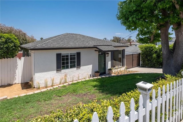 1108 Stanford Ave, Redondo Beach, CA 90278 - view of front facade with stucco siding and a shingled roof