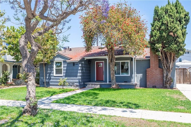 1848 Lave Ave, Long Beach, CA 90815 - view of front facade featuring covered porch and stucco siding