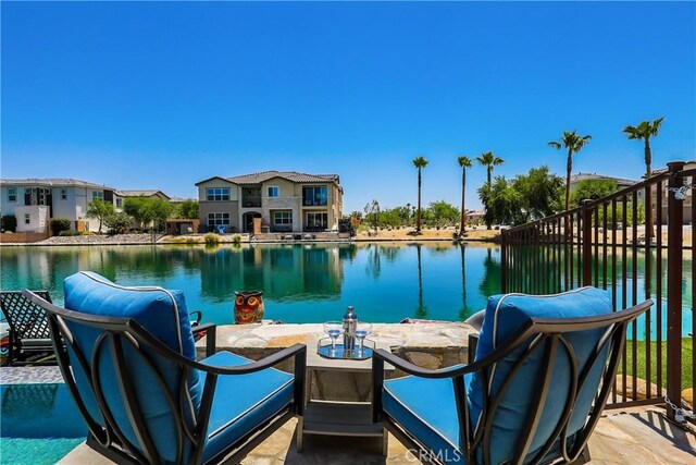 43228 Bacino Ct, Indio, CA 92203 - dock with a water view